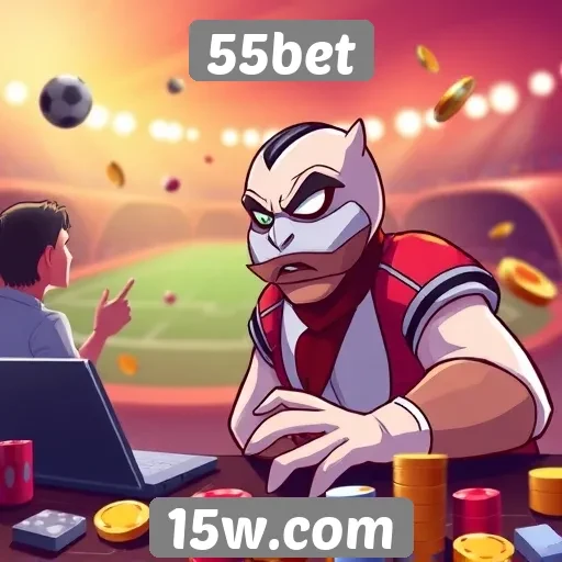 Experiência do usuário no site de jogos 55bet